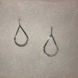 Beautiful drop earrings-sterling silver